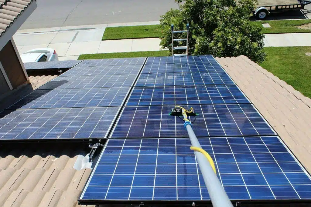 Solar Panel Cleaning in Dallas TX